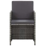 Casa si Gradina - Gradina si terasa - Mobilier exterior - Seturi mobila gradina - Set mobilier de exterior cu perne 15 piese antracit și maro poliratan - Infinity.ro