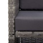 Casa si Gradina - Gradina si terasa - Mobilier exterior - Seturi mobila gradina - Set mobilier de exterior cu perne 15 piese antracit și maro poliratan - Infinity.ro
