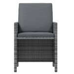 Casa si Gradina - Gradina si terasa - Mobilier exterior - Seturi mobila gradina - Set mobilier de gradina cu perne, 21 piese, poliratan, model fără suport de picioare - Infinity.ro