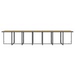 Casa si Gradina - Gradina si terasa - Mobilier exterior - Seturi mobila gradina - Set mobilier de gradina cu perne, 19 piese, poliratan, model fără suport de picioare - Infinity.ro