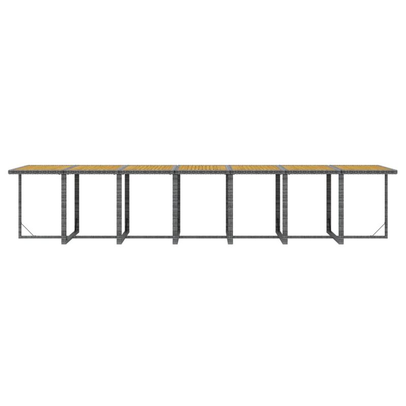Casa si Gradina - Gradina si terasa - Mobilier exterior - Seturi mobila gradina - Set mobilier de gradina cu perne, 19 piese, poliratan, model fără suport de picioare - Infinity.ro