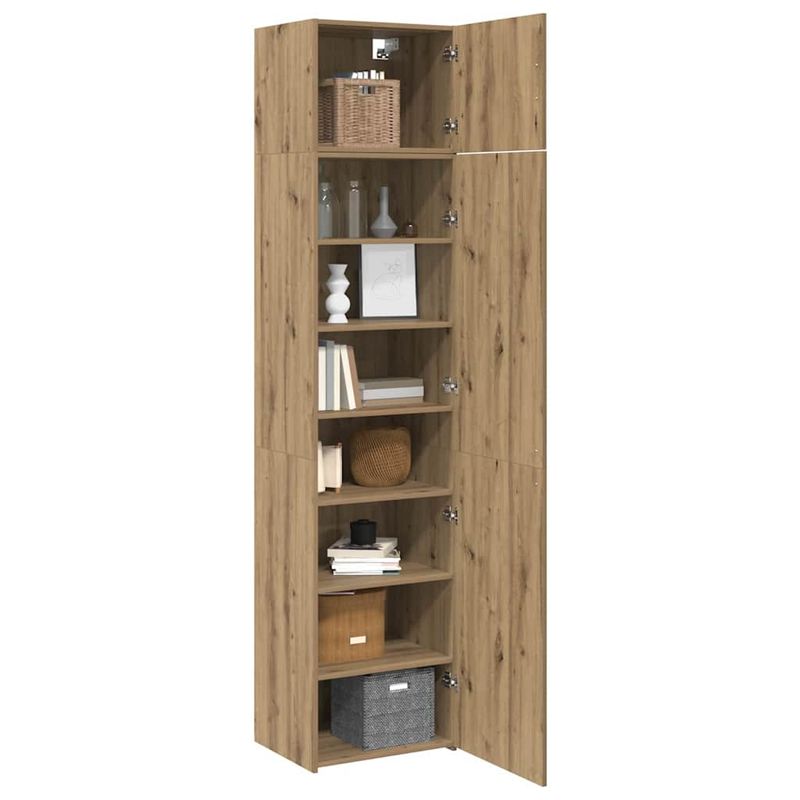 Casa si Gradina - Mobilier - Comode si corpuri - Comode - Dulap de depozitare cu raft Altele stejar artizanal 50 x 41 x 225 cm - Infinity.ro