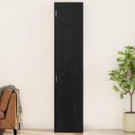 Casa si Gradina - Mobilier - Comode si corpuri - Comode - Dulap de depozitare Stejar negru 50 x 41 x 225 cm Lemn compozit - Infinity.ro