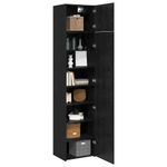 Casa si Gradina - Mobilier - Comode si corpuri - Comode - Dulap de depozitare Stejar negru 50 x 41 x 225 cm Lemn compozit - Infinity.ro