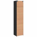 Casa si Gradina - Mobilier - Comode si corpuri - Comode - Dulap de depozitare Stejar negru 50 x 41 x 225 cm Lemn compozit - Infinity.ro