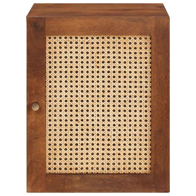 Casa si Gradina - Mobilier - Mobilier baie - Corpuri baie - Dulap de Baie cu raft cu depozitare cu usa Maro 38 x 33.5 x 48 cm - Infinity.ro