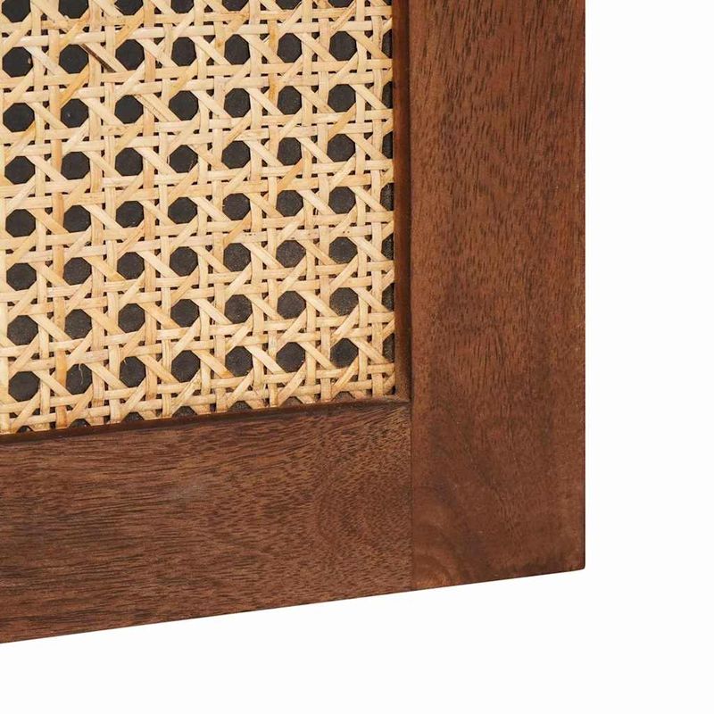 Casa si Gradina - Mobilier - Mobilier baie - Corpuri baie - Dulap de Baie cu raft cu depozitare cu usa Maro 38 x 33.5 x 48 cm - Infinity.ro