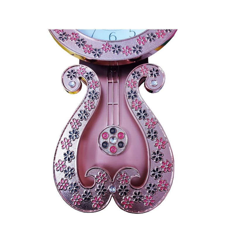 Casa si Gradina - Decoratiuni - Ceasuri - Ceas de perete cu pendul, Princess pink, 59 cm, RK36PND - Infinity.ro