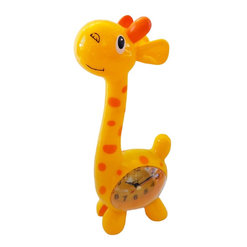 Casa si Gradina - Decoratiuni - Ceasuri - Ceas de masa in forma de Girafa, Galben, 23 cm, 1484GG - Infinity.ro