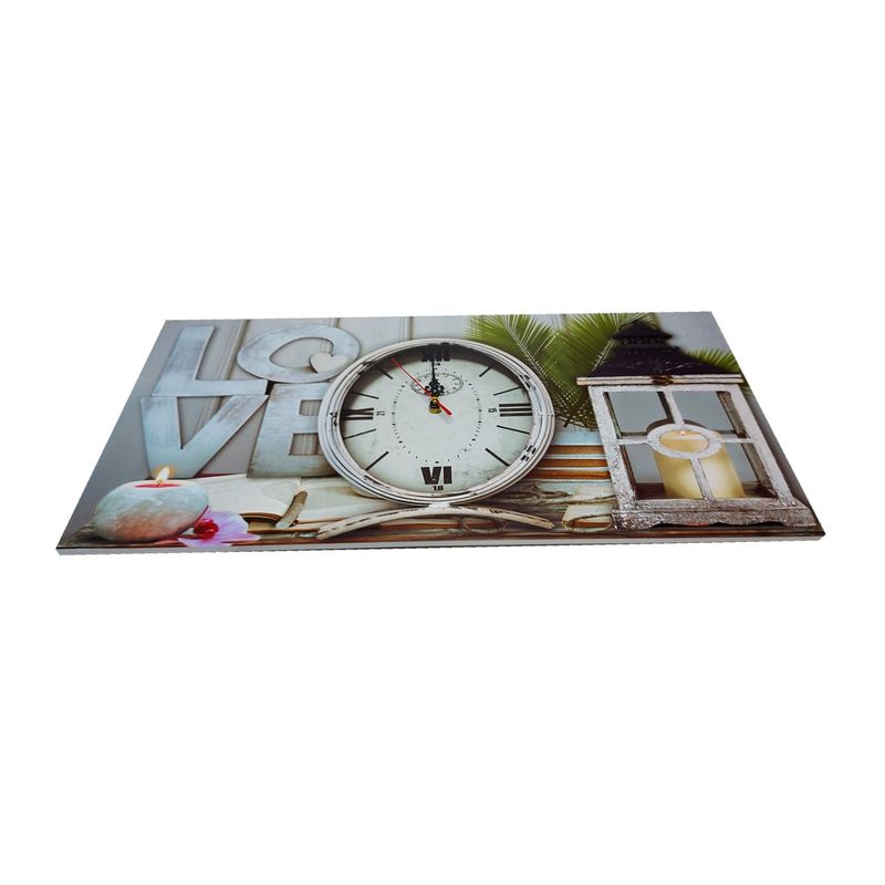 Casa si Gradina - Decoratiuni - Ceasuri - Ceas decorativ de perete, Love, 59 cm, DO12-2 - Infinity.ro