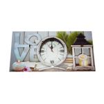 Casa si Gradina - Decoratiuni - Ceasuri - Ceas decorativ de perete, Love, 59 cm, DO12-2 - Infinity.ro