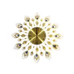 Casa si Gradina - Decoratiuni - Ceasuri - Ceas decorativ elegant, Coada de Paun, Silentios, 70 cm, 1803X - Infinity.ro