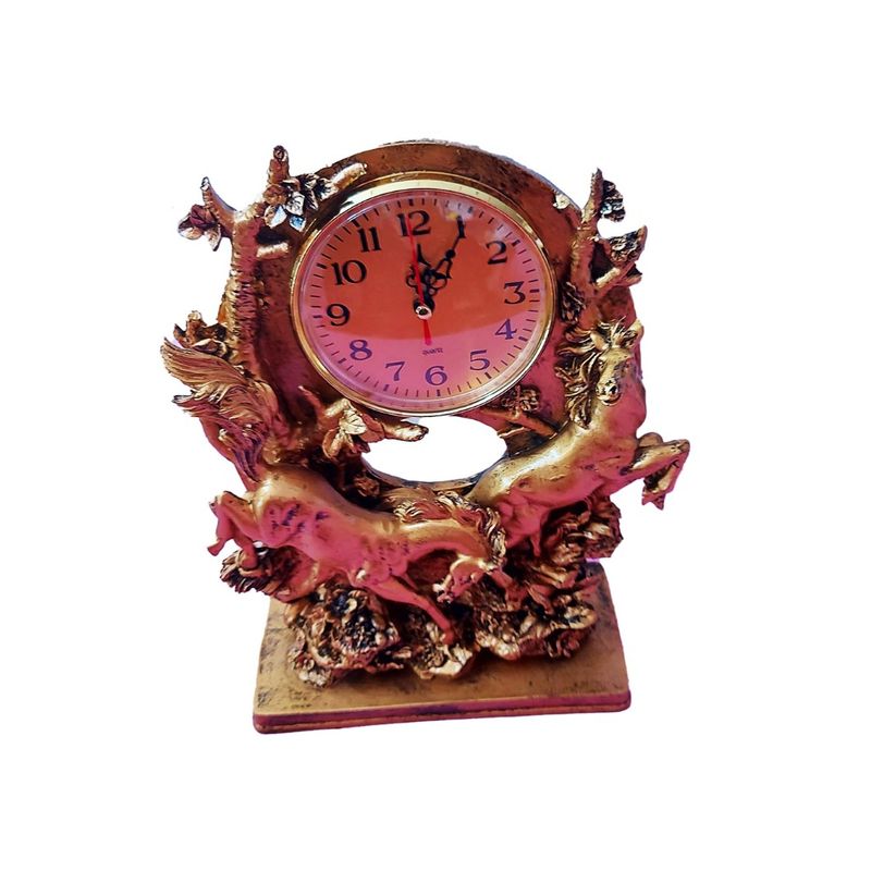 Casa si Gradina - Decoratiuni - Ceasuri - Ceas de masa, format din 2 cai, 29 cm, 2640AA - Infinity.ro