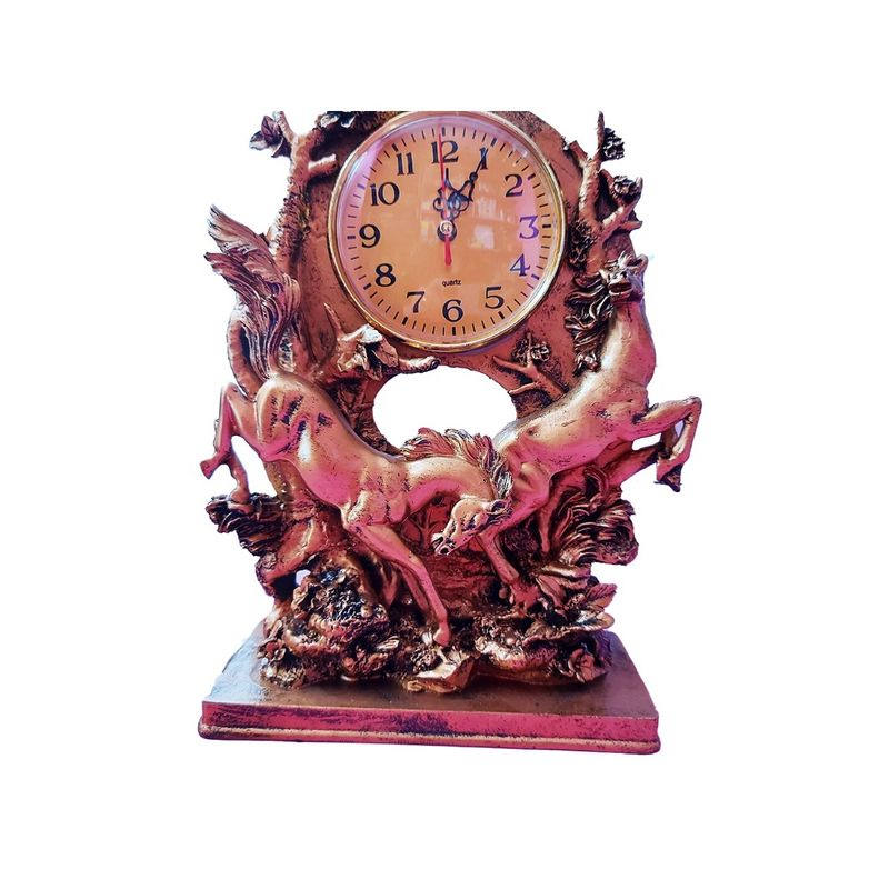 Casa si Gradina - Decoratiuni - Ceasuri - Ceas de masa, format din 2 cai, 29 cm, 2640AA - Infinity.ro
