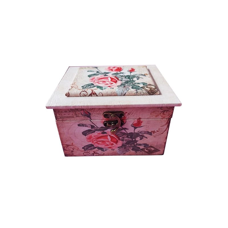 Casa si Gradina - Decoratiuni - Ceasuri - Ceas de masa, Cutie bijuterii, 20 cm, FT22129 - Infinity.ro