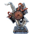 Casa si Gradina - Decoratiuni - Ceasuri - Ceas de masa, in forma de saxofon cu note muzicale, 22 cm,  1561G - Infinity.ro