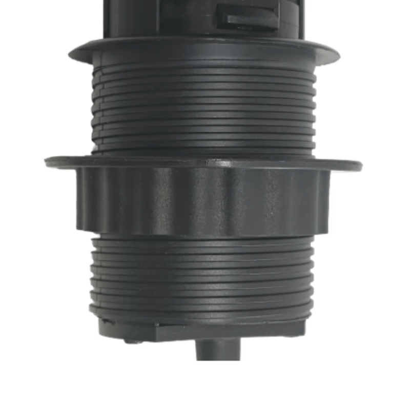 Casa si Gradina - Electrice - Prize - Priza Incorporabila Retractabila, Adsinio, Diametru 60mm, 3 Prize Schuko, 2 Porturi USB, 220-240V, 12A, Negru - Infinity.ro