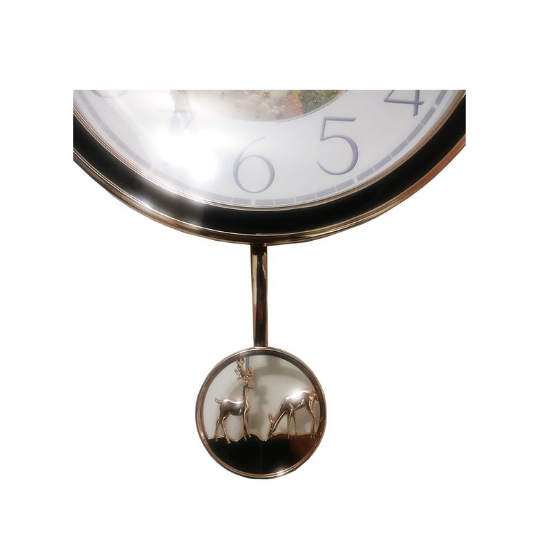 Casa si Gradina - Decoratiuni - Ceasuri - Ceas de perete cu pendul, Silentios, 38 cm,  H9304-16 - Infinity.ro