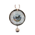 Casa si Gradina - Decoratiuni - Ceasuri - Ceas de perete cu pendul, Silentios, 38 cm,  H9304-16 - Infinity.ro