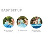 Casa si Gradina - Gradina si terasa - Piscine si accesorii - Piscine - Piscina cu Schelet Metalic Prism cu Pompa de Filtrare si Filtru, Intex, Ø3.66x0.76m, albastru - Infinity.ro