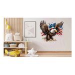 Casa si Gradina - Decoratiuni - Stickere decorative - Sticker decorativ, Vultur American, Multicolor, 62 cm, 1270STK - Infinity.ro