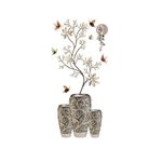 Casa si Gradina - Decoratiuni - Stickere decorative - Sticker decorativ, Vaza cu flori, 118 cm, 741STK - Infinity.ro