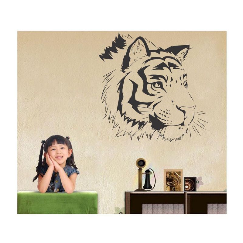 Casa si Gradina - Decoratiuni - Stickere decorative - Sticker decorativ, Tigru, 55 cm, 1075STK - Infinity.ro