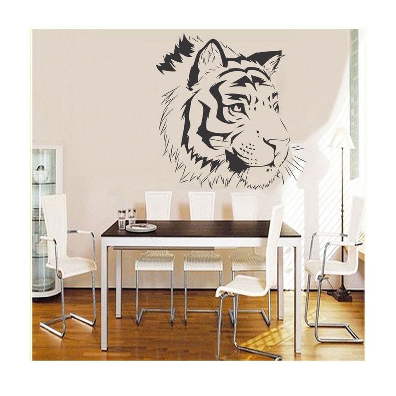 Casa si Gradina - Decoratiuni - Stickere decorative - Sticker decorativ, Tigru, 55 cm, 1075STK - Infinity.ro