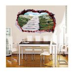 Casa si Gradina - Decoratiuni - Stickere decorative - Sticker decorativ, Gaura in perete 3D, Mare, 85 cm, 401STK - Infinity.ro