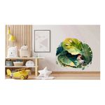 Casa si Gradina - Decoratiuni - Stickere decorative - Sticker decorativ, Fetita, Verde, 64 cm, 1283STK-3 - Infinity.ro
