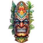 Casa si Gradina - Decoratiuni - Stickere decorative - Sticker decorativ, Masca, Multicolor, 90 cm, 1288STK-1 - Infinity.ro