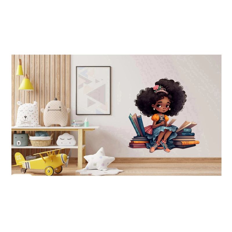 Casa si Gradina - Decoratiuni - Stickere decorative - Sticker decorativ, Mica Printesa, Multicolor, 67 cm, 1280STK-7 - Infinity.ro