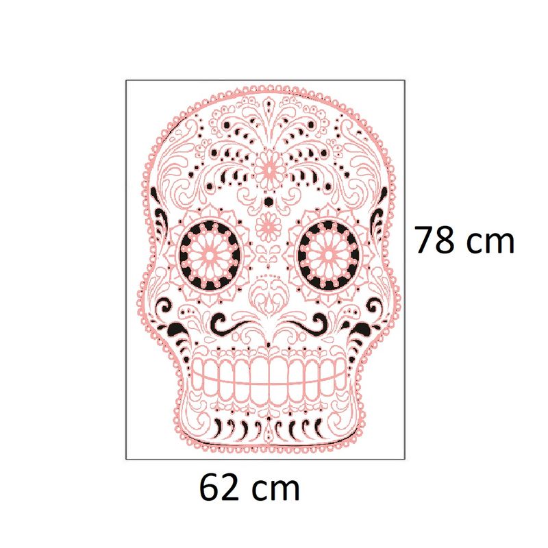 Casa si Gradina - Decoratiuni - Stickere decorative - Sticker decorativ, Skull, 78 cm, 216STK-10 - Infinity.ro