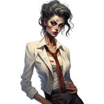 Casa si Gradina - Decoratiuni - Stickere decorative - Sticker decorativ, Zombie, Waterproof, Alb, 90 cm, 1306STK-6 - Infinity.ro