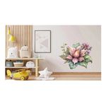 Casa si Gradina - Decoratiuni - Stickere decorative - Sticker decorativ, Floare, Dragon, Roz, 60 cm, 1207STK-4 - Infinity.ro