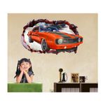 Casa si Gradina - Decoratiuni - Stickere decorative - Sticker decorativ, Gaura in perete, Masina, 80 cm, 1006STK-1 - Infinity.ro