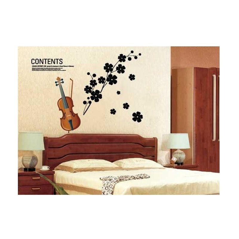 Casa si Gradina - Decoratiuni - Stickere decorative - Sticker decorativ, Vioara, 75 cm, 809STK - Infinity.ro