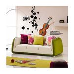 Casa si Gradina - Decoratiuni - Stickere decorative - Sticker decorativ, Vioara, 75 cm, 809STK - Infinity.ro
