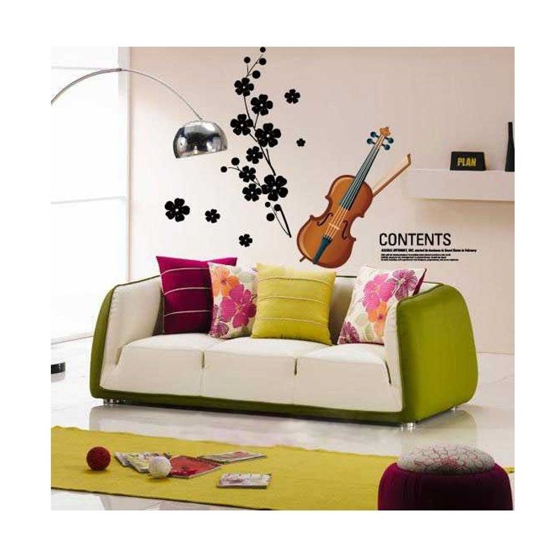 Casa si Gradina - Decoratiuni - Stickere decorative - Sticker decorativ, Vioara, 75 cm, 809STK - Infinity.ro