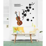 Casa si Gradina - Decoratiuni - Stickere decorative - Sticker decorativ, Vioara, 75 cm, 809STK - Infinity.ro