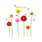 Casa si Gradina - Decoratiuni - Stickere decorative - Sticker decorativ, Flori Gerbera, 125 cm, 803STK - Infinity.ro