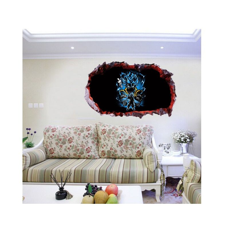 Casa si Gradina - Decoratiuni - Stickere decorative - Sticker decorativ, gaura in perete 3D,  Dragon Ball, 85 cm, 1027STK-1 - Infinity.ro