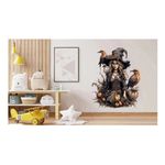 Casa si Gradina - Decoratiuni - Stickere decorative - Sticker decorativ, Halloween, Negru, 71 cm, 1308STK-4 - Infinity.ro