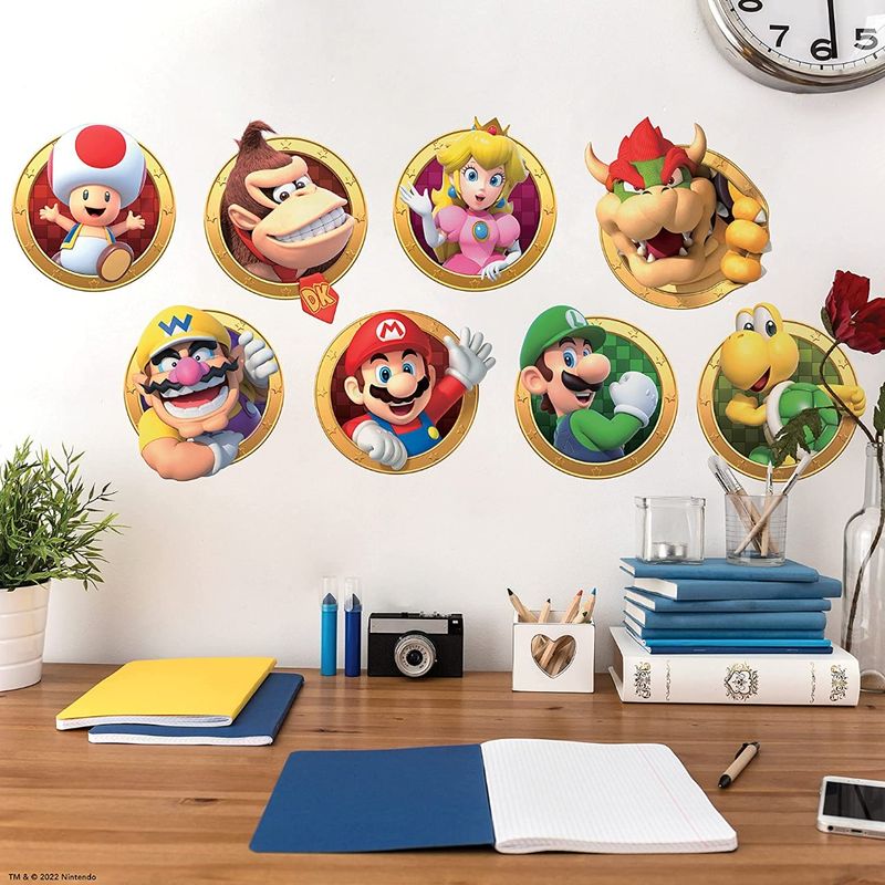 Casa si Gradina - Decoratiuni - Stickere decorative - Sticker decorativ cu Mario, 100 cm, 1103STK - Infinity.ro