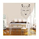 Casa si Gradina - Decoratiuni - Stickere decorative - Sticker decorativ, Lup, 70 cm, 1071STK - Infinity.ro