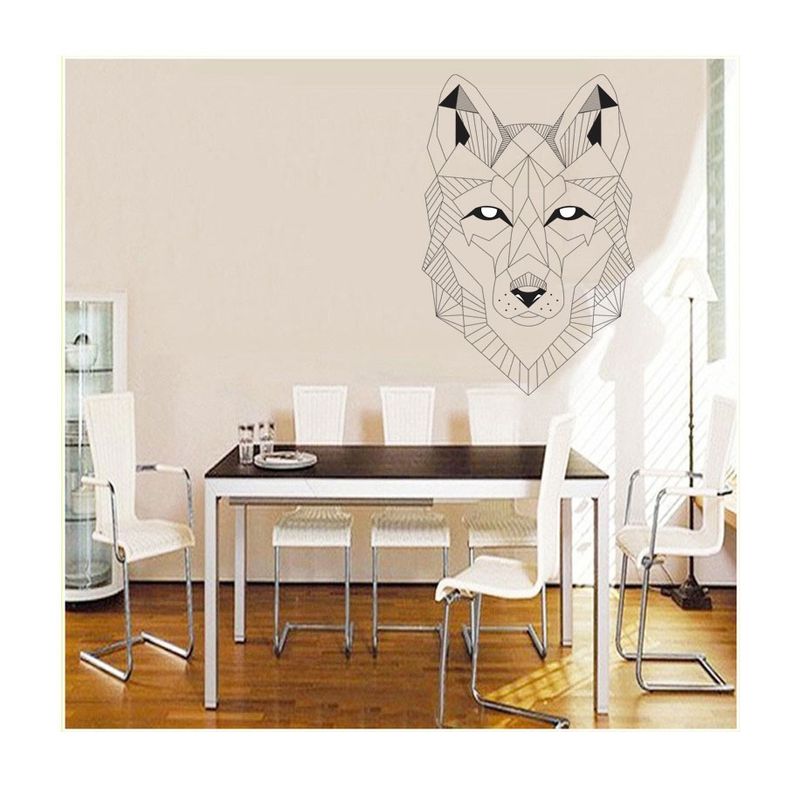 Casa si Gradina - Decoratiuni - Stickere decorative - Sticker decorativ, Lup, 70 cm, 1071STK - Infinity.ro
