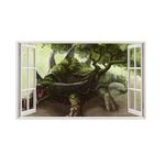 Casa si Gradina - Decoratiuni - Stickere decorative - Sticker decorativ cu Dinozauri, 85 cm, 4439ST - Infinity.ro