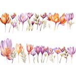 Casa si Gradina - Decoratiuni - Stickere decorative - Sticker decorativ, Flori, Mov, 90 cm, 1317STK - Infinity.ro