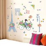 Casa si Gradina - Decoratiuni - Stickere decorative - Sticker decorativ, I Love Paris  138 cm, 122STK - Infinity.ro