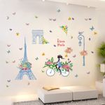 Casa si Gradina - Decoratiuni - Stickere decorative - Sticker decorativ, I Love Paris  138 cm, 122STK - Infinity.ro
